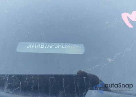 2017 Nissan Sentra Sv from USA, damaged, VIN 3N1AB7AP3HL648548